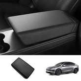 TPE Center Console Armrest Cover for Tesla Model Y Juniper 2025+ - Evooor