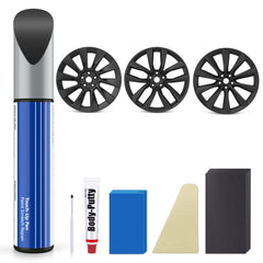 Wheel Rim Touch Up Paint Kit for Tesla Model 3/Y/S/X - DIY Curb Rash Repair with Color-Matched Paint - Evooor