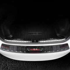 Stainless Steel Rear Trunk Sill Guard For VW ID.3 2021-2025 - Evooor