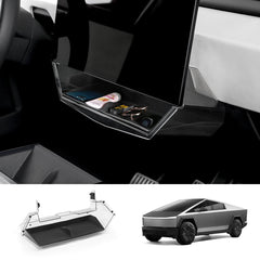 Under Central Control Screen Hidden Storage Box for Cybertruck - Evooor