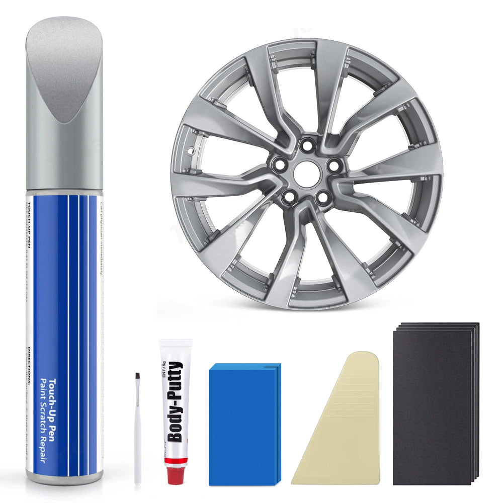 Wheel Rim Touch Up Paint Kit for Tesla Model 3/Y/S/X - DIY Curb Rash Repair with Color-Matched Paint - Evooor