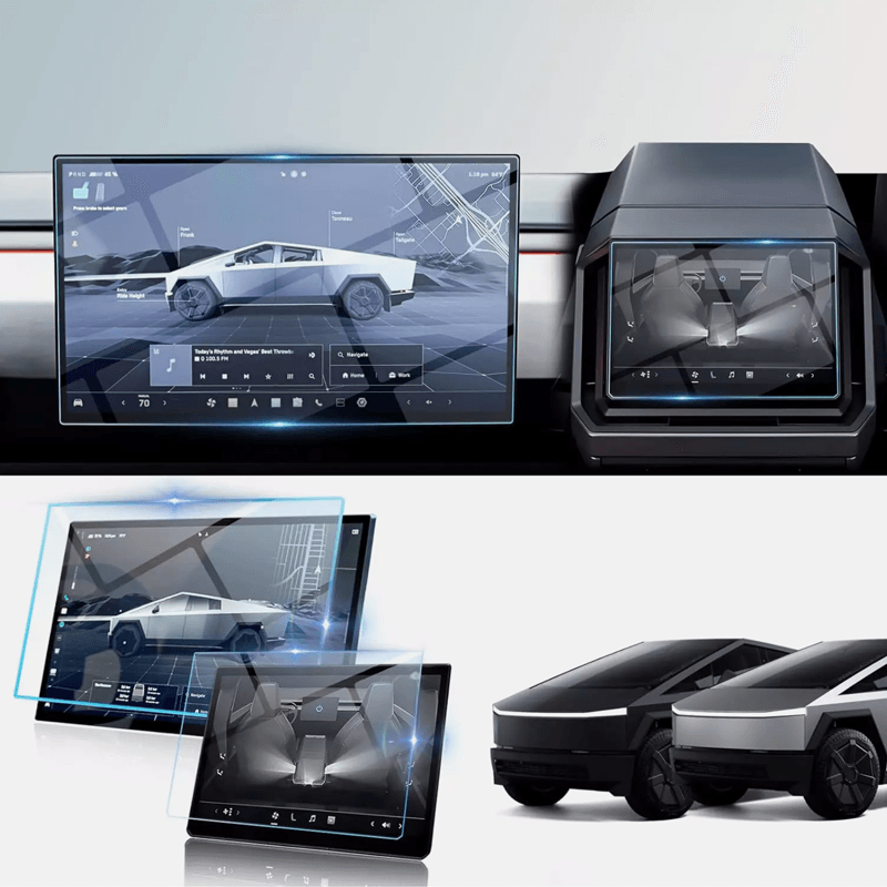 Front & Rear Screen Protector for Cybertruck - Evooor