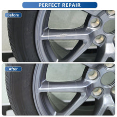 Tesla Model S Wheel Rims Touch Up Paint - DIY Curb Rash Repair with Color-matched Touch Up Paint - Evooor