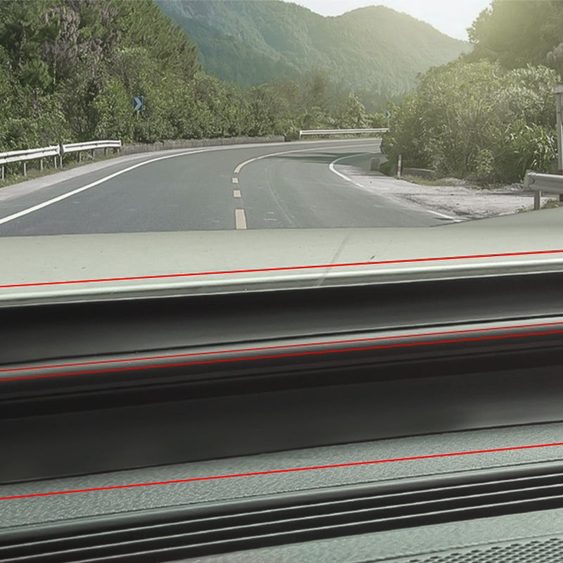 Rubber Dashboard rim Sealing Strip For VW ID.4 2021-2025 - Evooor