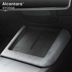 2024 Tesla Model 3 Highland Alcantara Central Control Charging Frame Cover - Evooor