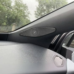 Stainless Steel A-Pillar Speaker Trim Sticker For VW ID.4 2021-2025(2PCS) - Evooor