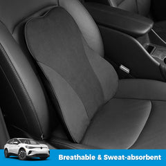 Alcantara Seat Lumbar Support Pillow For VW ID.4 2021-2025 - Evooor
