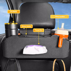 Alcantara Seat Back Multi-functional Storage Box For VW ID.4 2024-2025 - Evooor