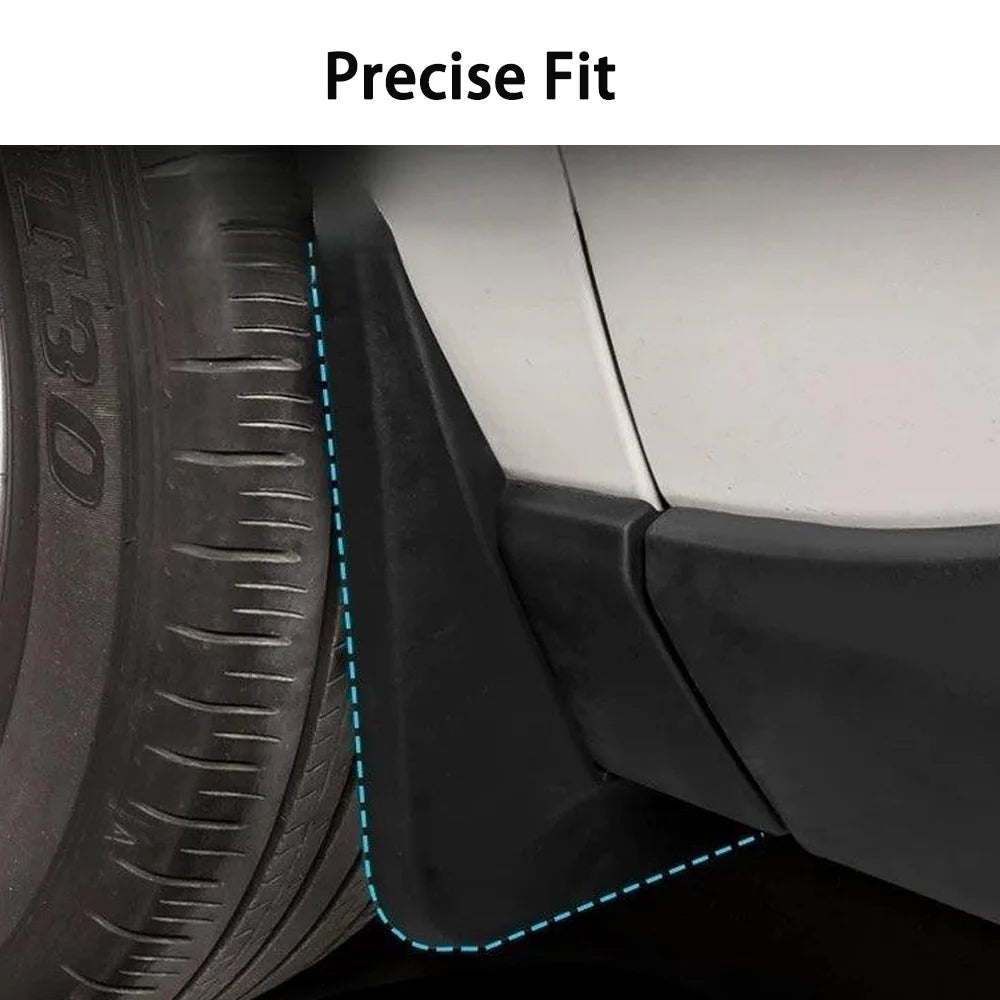 Mud Flaps Front & Rear Kit for VW ID.7 (2023–2025) (4PCS) - Evooor