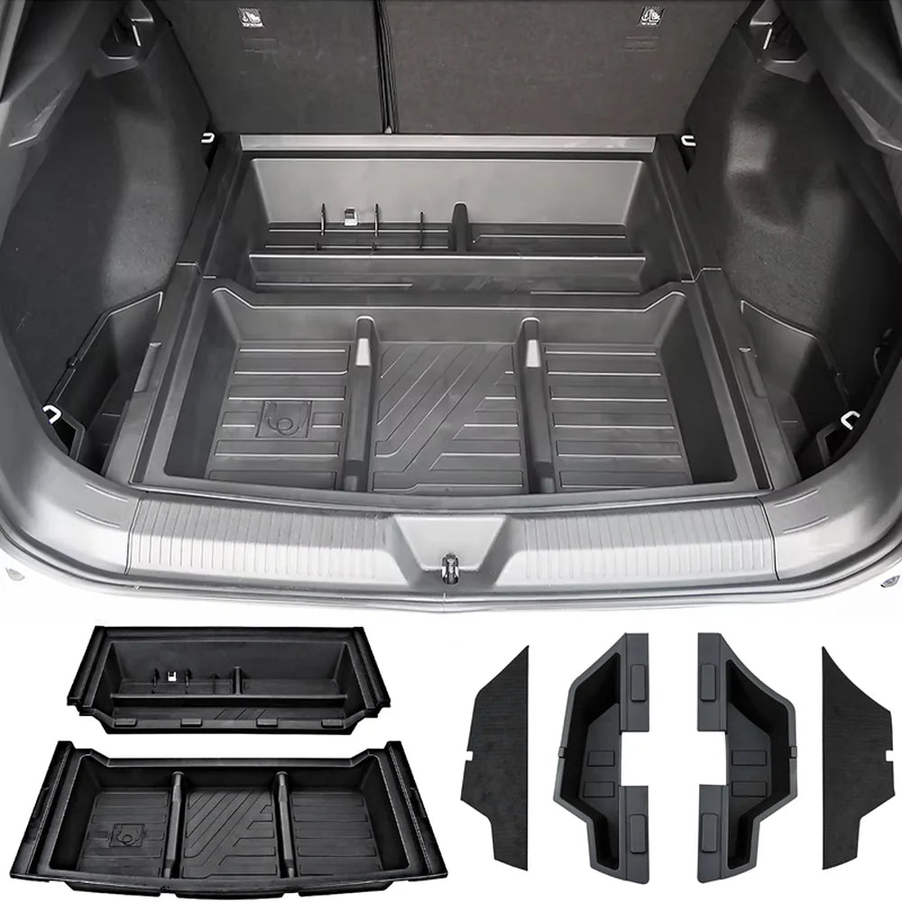 ABS Rear Trunk Storage Box For VW ID.4 2020-2025 - Evooor