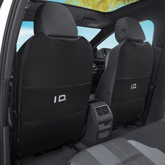Leather Rear Seat Back Anti-Kick Mat For VW ID.3 - Evooor