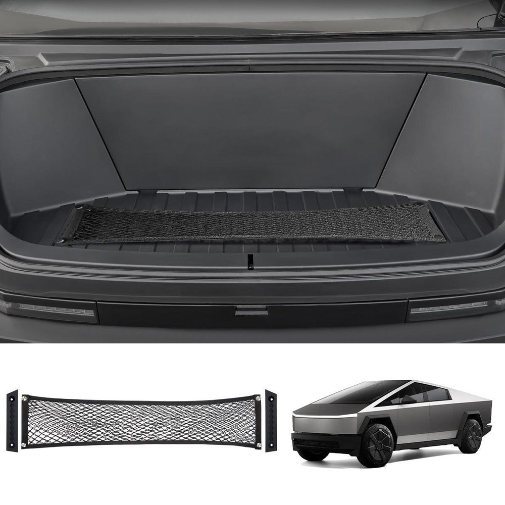 Front Trunk L-Track + Cargo Net for Cybertruck - Evooor