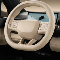 Nappa Leather D-Shaped Steering Wheel Cover For VW ID.3 2025 - Evooor