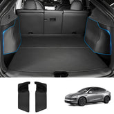 Napa Leather Rear Trunk Side Shields – Long-Lasting Protection 2-Piece Set for Tesla Model Y Juniper 2025+ - Evooor