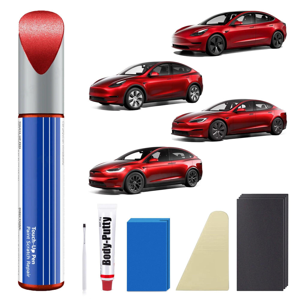 Tesla Model 3/Y/S/X OEM Car Touch Up Paint Repair Kit - Automotive Body Color Pen - Evooor