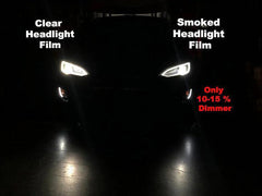 Tesla Model 3 & Y Headlight Protection Film (1 Pair) - Smoked (2017-2023) - Evooor