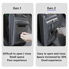 Tesla Model 3 / Y Armrest Hidden Storage Box Center Console Organizer (2017-2023) - Evooor