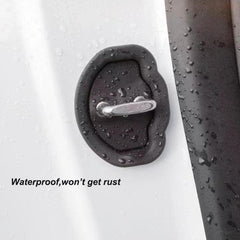 Tesla Model 3/Y Door Lock Latches Cover Fit Noise Reduction 4PCS - Evooor
