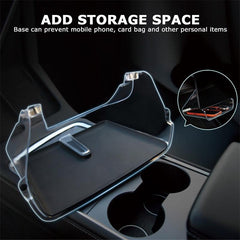 Tesla Model 3/Y Center Console Tray Magnetic Under Screen Tissue Box - Evooor