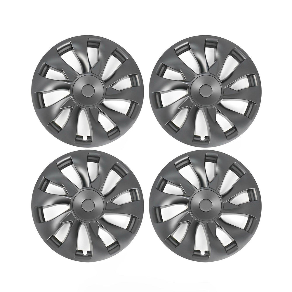 18" Performance Style Wheel Hub Caps Set of 4 for Tesla Model 3 - Induction Design - Evooor