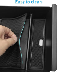 Model X/S 2023 2022 Center Console Organizer Tray Compatible Organizer for Tesla - Evooor