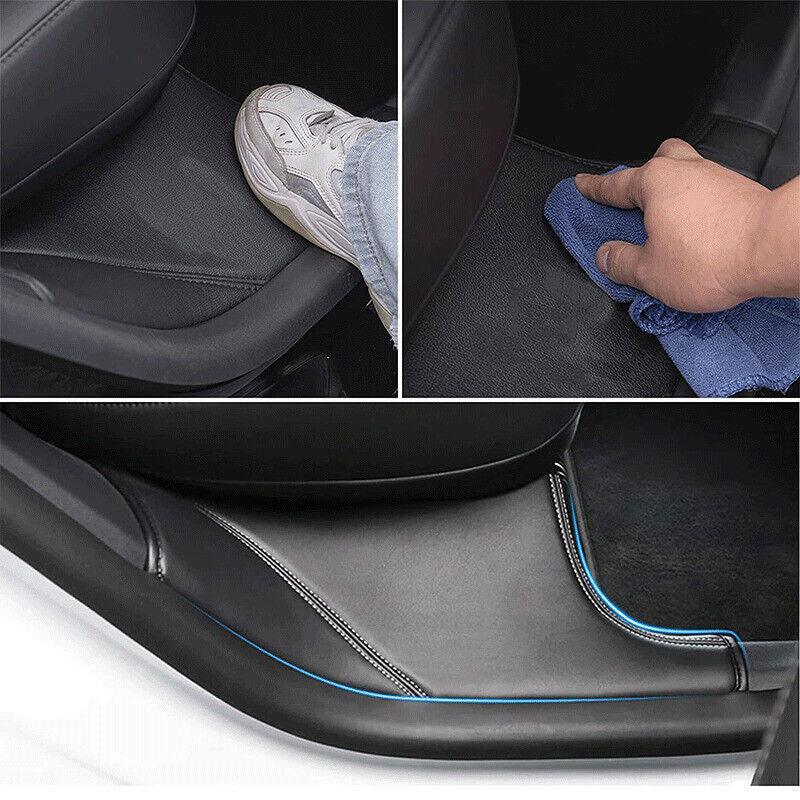 Model Y Rear Door Cover Sill Protector Guard 2PCS For Tesla(2020-2023) - Evooor