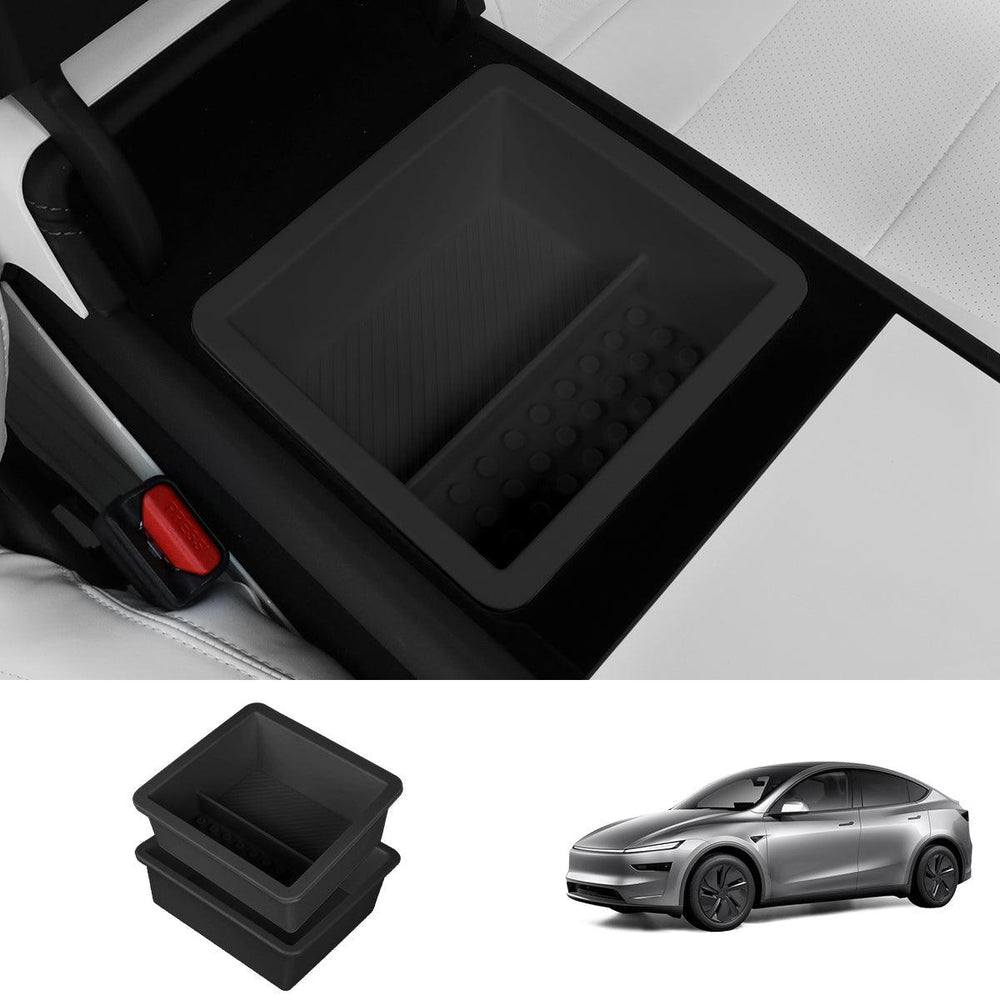 Center Console Armrest Organizer Tray for Tesla Model Y Juniper 2025+ - Evooor
