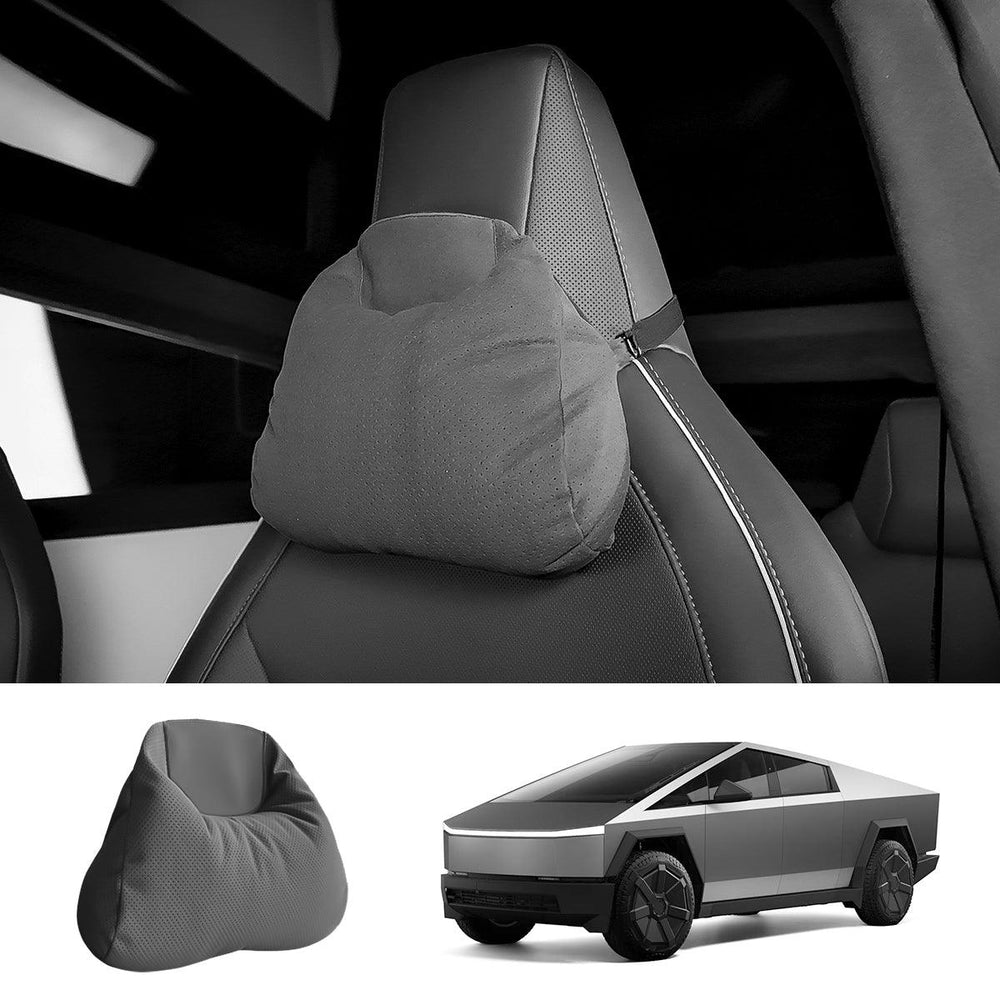 Alcantara Neck Support Pillow for Tesla Cybertruck - Evooor