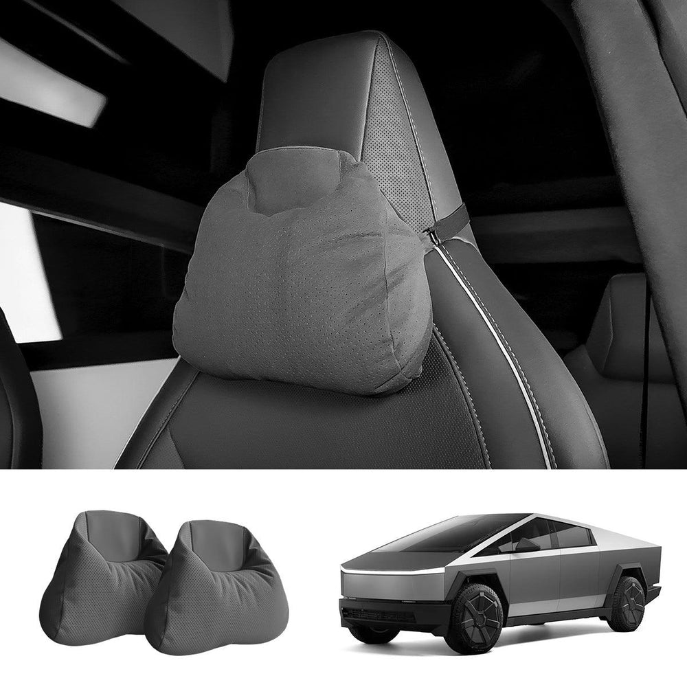 Alcantara Neck Support Pillow for Tesla Cybertruck - Evooor