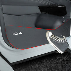 Leather Door Anti-Kick Protective Panel For VW ID.4 2021-2025(4Pcs) - Evooor