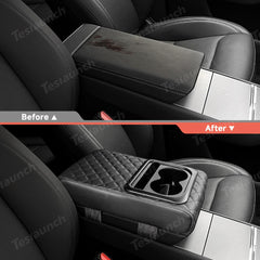 Center Console Armrest Heightening Cushion – Comfortable Support for Tesla Model 3/Y/S/X/CT - Evooor