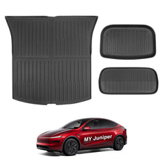 All-Weather TPE Floor Mats & Cargo Liners Set for Tesla Model Y Juniper 2025+ - Evooor