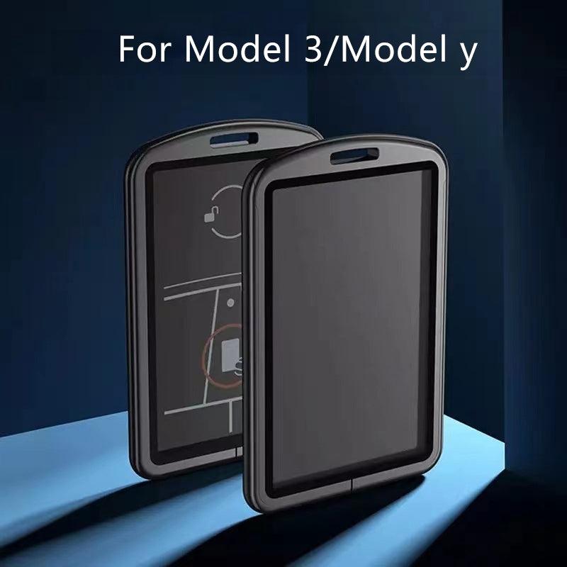 Model 3/Y/X/S Alloy Card Key Cover NFC Card Holder For Tesla(2012-2024) - Evooor