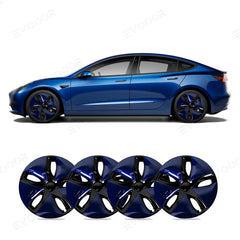 Model 3 18'' Aero Wheels Cover Hubcaps Replacement 4PCS for Tesla (2017-2023) - Evooor