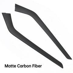 Model 3/Y Center Console Side Panel Caps, Decoration Wrap Cover (Carbon Fiber Pattern ABS) (Gen. 2) for Tesla(2021-2023) - Evooor
