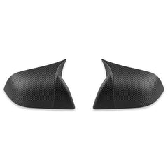 Carbon Fiber Mirror Caps with GT Style for Tesla Model 3 - Premium ABS Material, Pair (2017-2024) - Evooor