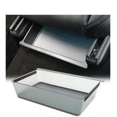 Custom Fit Underseat Organizer Tray Bin for Tesla Model X | Interior Hidden Storage Box (2022-2024) - Evooor