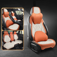 Linen Fabric With Alcantara Seat Cushion For VW ID.3 2021-2025