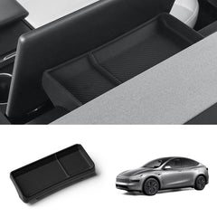 Silicone Dashboard Storage Box for Tesla Model Y Juniper 2025+ - Evooor