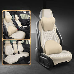 Linen Fabric With Alcantara Seat Cushion For VW ID.3 2021-2025