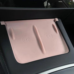 Model 3/Y Central Control Wireless Charging Silicone Pad for Tesla - Evooor
