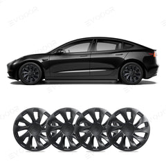Model 3 18'' Aero Wheels Cover Hubcaps Replacement 4PCS for Tesla (2017-2023) - Evooor