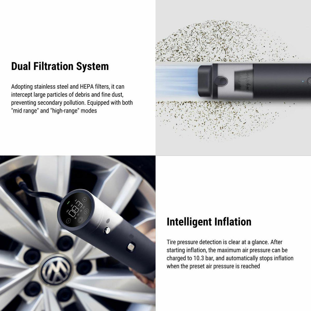 Powerful Handheld Vacuum Cleaner for Tesla Model 3/Y/S/X and Cybertruck - Wireless and Portable - Evooor