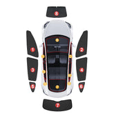 Privacy and Thermal Insulated Sunshades Curtains for Tesla Model 3(2017-2024) Sun Visor(fit for 2024 Model 3 Highland) - Evooor