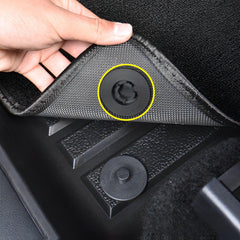 Tesla Model Y Floor Mats All Weather Double Layer Flocking TPE (2020-2023) - Evooor