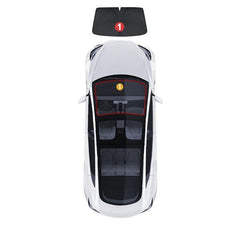 Tesla Model S(2012-2023) Privacy Thermal Insulated Curtains Window Sunshades - Tesla Camping Car Accesories for Sun Protection - Evooor