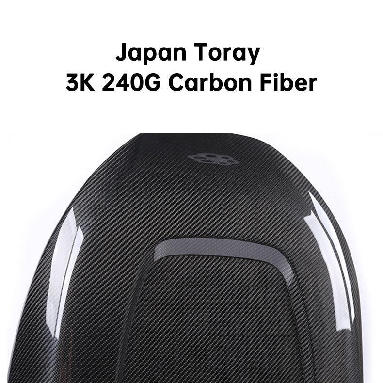 High-Quality Carbon Fiber Backseat Covers for Tesla Model 3/Y - Set of Rear Seat Back Overlays (2017-2023) - Evooor