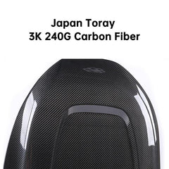 High-Quality Carbon Fiber Backseat Covers for Tesla Model 3/Y - Set of Rear Seat Back Overlays (2017-2023) - Evooor