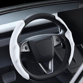 Non-Slip Microfiber Steering Wheel Wrap for Tesla Model 3 SUV 2024+ - Evooor