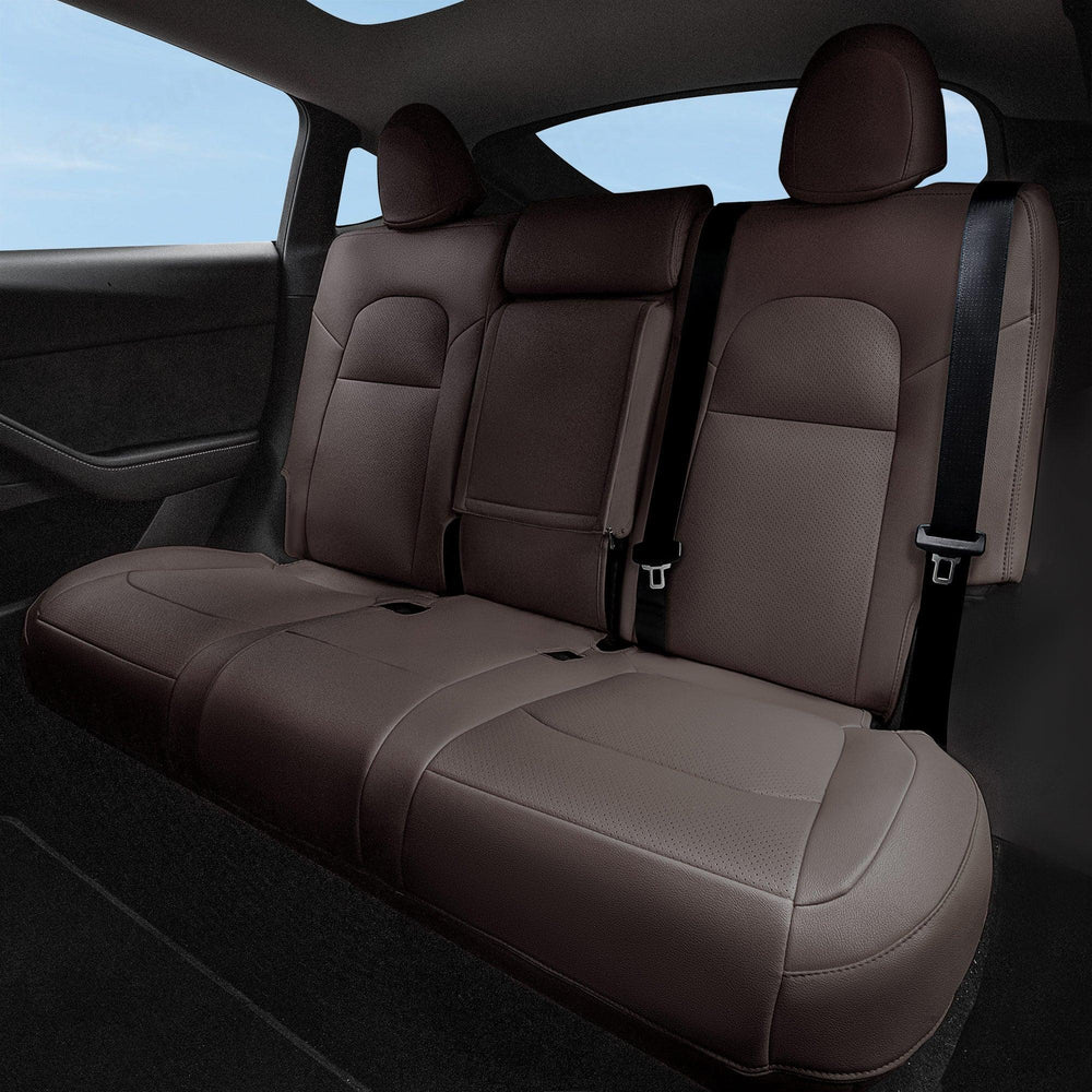 Premium Full Coverage Seat Protector Set for Tesla Model Y 5-Seater 2020-2024 - Evooor